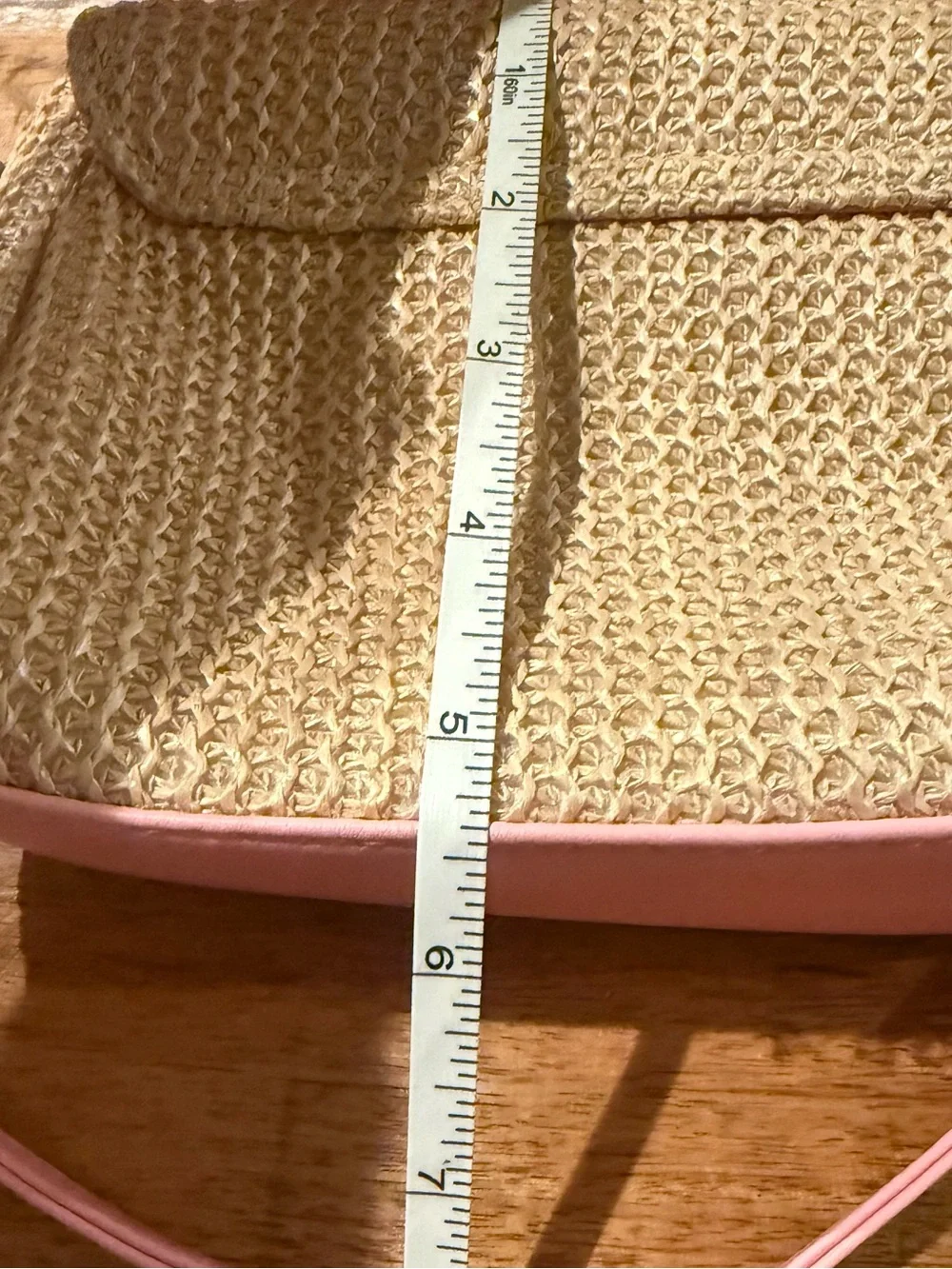 OMG Accessories Tan & Pink Pearl Detailed Convertible Bag